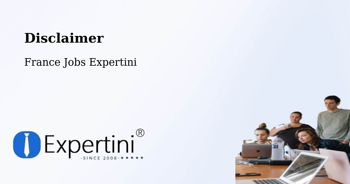 Disclaimer – Corenc - France Jobs Expertini